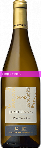 Фото 3 - Вино Chardonnay "Les Amandiers" IGP du Gard 0.75 л