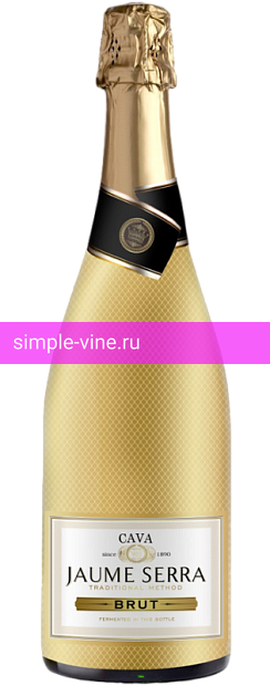 Фото 2 - Игристое вино Jaume Serra Cava Brut 0.75 л