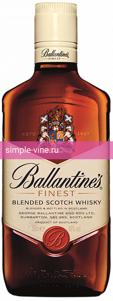 Фото 2 - Виски Ballantine`s Finest 0.5 л