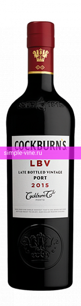 Фото 3 - Портвейн Cockburn's LBV 0.75 л