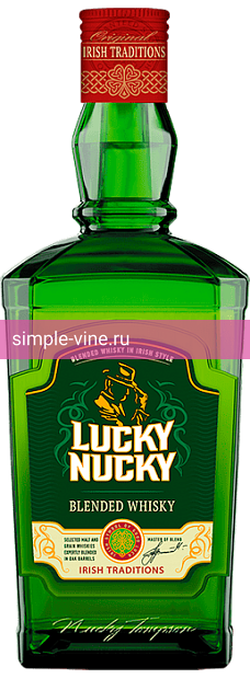 Фото 8 - Виски Lucky Nucky 0.5 л