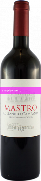 Фото 6 - Вино Mastroberardino Mastro Aglianico Campania 0.75 л