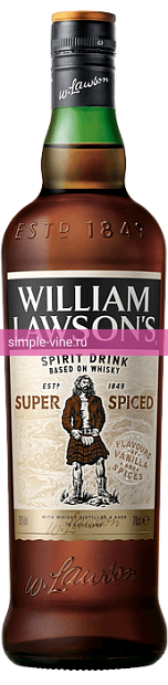 Фото 9 - Виски William Lawson’s, Super Spiced 0.7 л