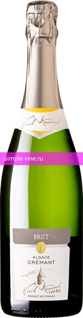 Фото 6 - Игристое вино Cremant d'Alsace Brut 0.75 л