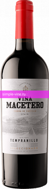 Фото 5 - Вино Vina Macetero Tempranillo Seleccionado 0.75 л