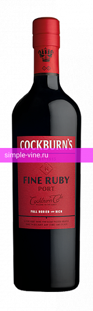 Фото 6 - Портвейн Cockburn's Fine Ruby 0.75 л