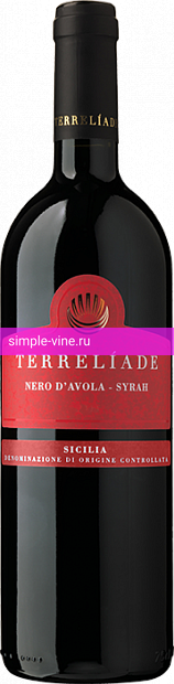 Фото 1 - Вино Nero d'Avola Syrah Terreliade 0.75 л