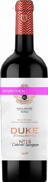 Фото 4 - Вино Duke of Wellington Cabernet Sauvignon 0.75 л