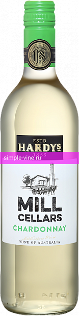 Фото 9 - Вино Hardys, Mill Cellars Chardonnay 0.75 л