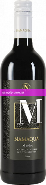 Фото 4 - Вино Namaqua Merlot 0.75 л