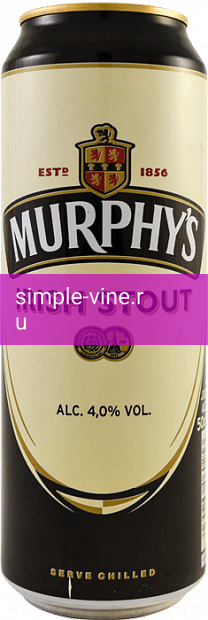 Фото 2 - Стаут Murphy`s Irish Stout 0.5 л