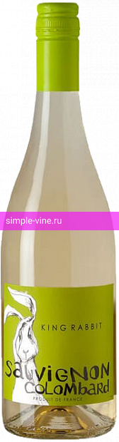 Фото 5 - Вино King Rabbit Sauvignon 0.75 л