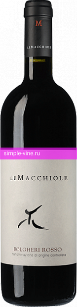 Фото 7 - Вино Macchiole Rosso Bolgheri DOC 0.75 л