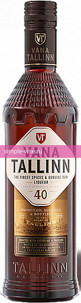 Фото 1 - Ликер Vana Tallinn 0.5 л 40%