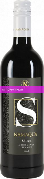 Фото 3 - Вино Namaqua Shiraz 0.75 л