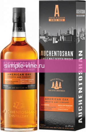 Фото 9 - Виски Auchentoshan American Oak 0.7 л