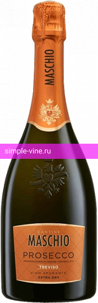 Фото 9 - Игристое вино Cantine Maschio Prosecco Treviso 0.75 л