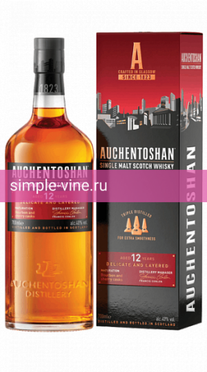 Фото 6 - Виски Виски Auchentoshan 12 лет 0.7 л