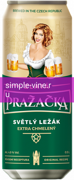 Фото 3 - Светлое пиво Prazacka Zlata 0.5 л