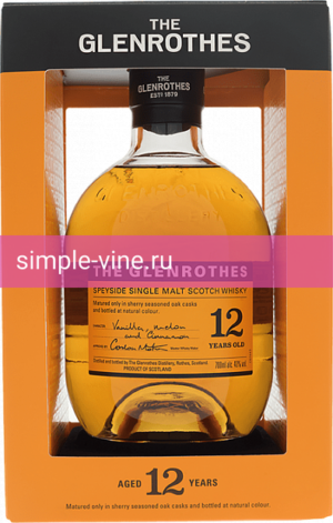 Фото 8 - Виски The Glenrothes 12 Years Old 0.7 л