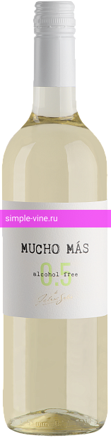 Фото 6 - Безалкогольное вино Mucho Mas white alcohol free 0.75 л