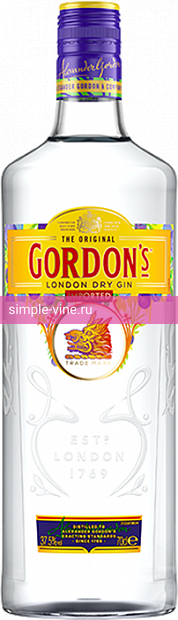 Фото 3 - Джин Gordon's London Dry Gin 0.7 л