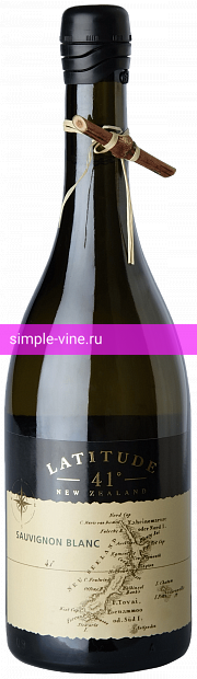 Фото 5 - Вино Latitude 41 Sauvignon Blanc 0.75 л