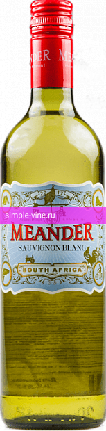 Фото 1 - Вино Meander Sauvignon Blanc 0.75 л