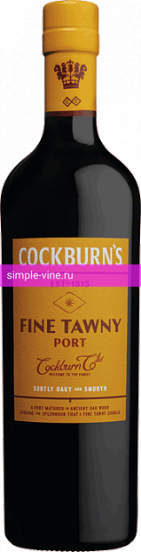 Фото 5 - Портвейн Cockburn's Fine Tawny Port 0.75 л