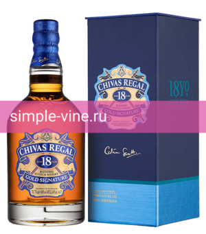 Фото 9 - Виски Chivas Regal 18 Years Old 0.75 л