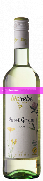 Фото 5 - Вино BIOrebe Pinot Grigio 0.75 л