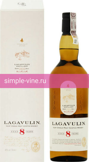 Фото 5 - Виски Lagavulin 8 Years Old gift box 0.7 л