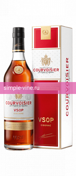 Фото 4 - Коньяк французский Courvoisier VSOP GPK 0.7 л в подарочной коробке