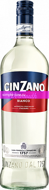 Фото 3 - Вермут Vermouth Cinzano Bianco 1 л белый сладкий