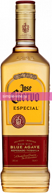 Фото 9 - Текила Jose Cuervo, Especial Reposado 0.75 л