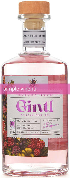 Фото 5 - Джин Gintl Clover Club 0.5 л