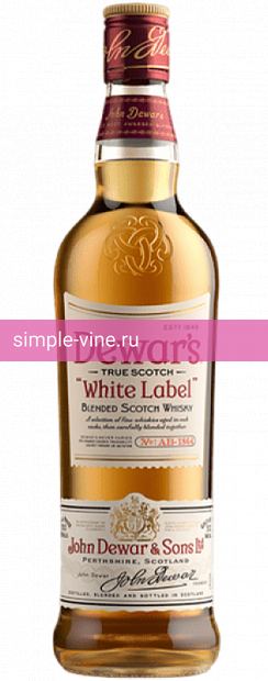 Фото 4 - Виски Dewar's white label 0.7 л