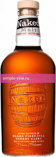 Фото 6 - Виски The Naked Malt 0.7 л