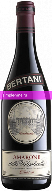 Фото 5 - Вино Bertani Amarone Della Valpolicella Classico 0.75 л