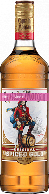 Фото 5 - Ром Напиток спиртной Captain Morgan Spiced Gold 0.7 л