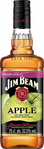 Фото 3 - Виски Jim Beam Apple 0.7 л