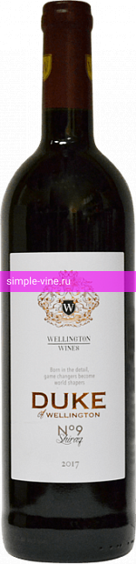 Фото 3 - Вино Duke of Wellington Shiraz 0.75 л