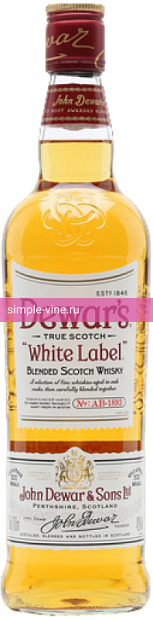 Фото 7 - Виски Dewar's White Label 0.5 л