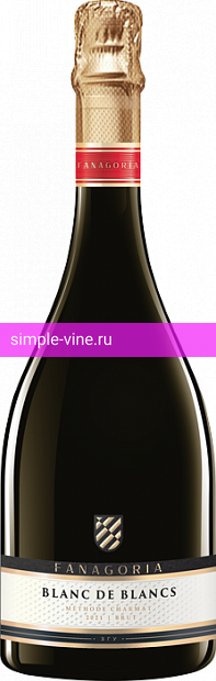 Фото 6 - Игристое вино Фанагория Blanc de Blancs 0.75 л