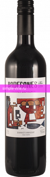 Фото 3 - Вино Bodegones del Sur Cabernet Sauvignon 0.75 л